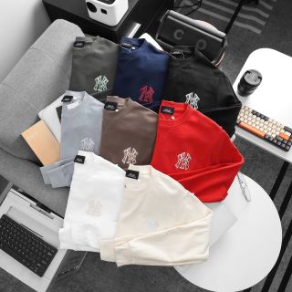 Áo SWT MLB đang hot.  Áo nỉ chân cua cotton 100% chính phẩm dày, mịn.