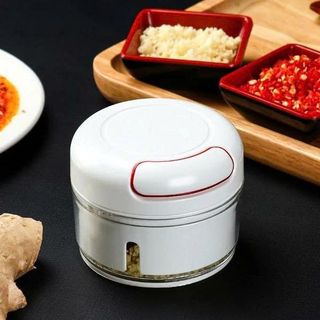 XAY TỎI ỚT KÉO TAY MÀU TRẮNG (T100)