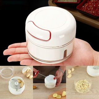 XAY TỎI ỚT KÉO TAY MÀU TRẮNG (T100)