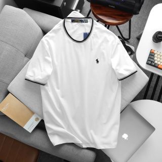 Tshirt nam thêu basic signature.   Chất cotton 4c xịn mịn mát.