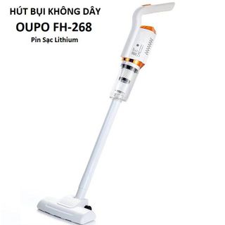 MÁY HÚT BỤI FH268 120W KHÔNG DÂY SẠC PIN CÁN DÀI CHỐNG ĐAU LƯNG TIỆN LỢI GIÁ SỈ