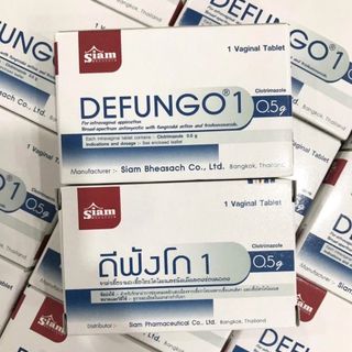 Viên đặt pk Defungo 1 hộp 1v