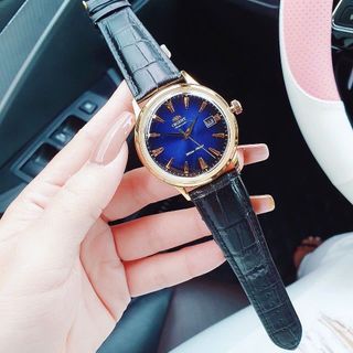 SĂN SALE MÙA HÈ ĐỒNG HỒ CƠ NAM CAO CẤP ORIEN DÂY DA ĐEN