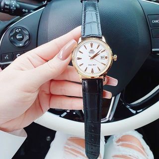 SĂN SALE MÙA HÈ ĐỒNG HỒ CƠ NAM CAO CẤP ORIEN DÂY DA ĐEN