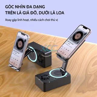 LOA BLUETOOTH KIÊM GIÁ ĐỠ ĐIỆN THOẠI XM980 (PK-01) XOAY 360 ĐỘ