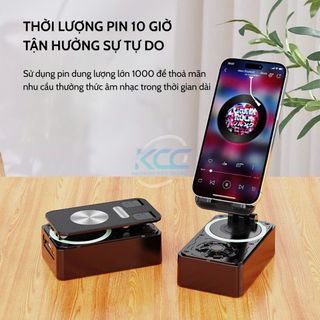 LOA BLUETOOTH KIÊM GIÁ ĐỠ ĐIỆN THOẠI XM980 (PK-01) XOAY 360 ĐỘ