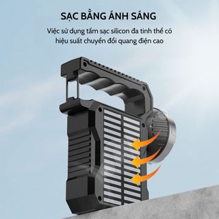 ĐÈN PIN CẦM TAY NĂNG LƯỢNG MẶT TRỜI ST8801