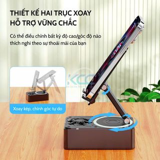 LOA BLUETOOTH KIÊM GIÁ ĐỠ ĐIỆN THOẠI XM980 (PK-01) XOAY 360 ĐỘ