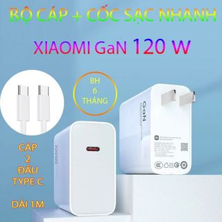 BỘ SẠC XIAOMI 120W (1 CỔNG)