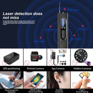 MÁY DÒ SÓNG PHÁT HIỆN CAMERA THEO DÕI, GPS, NGHE LÉN X13 GIÁ SỈ