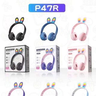 TAI NGHE THỎ CHỤP TAI BLUETOOTH P47R GIÁ SỈ
