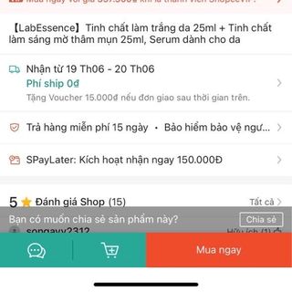 Thanh Lý serum Labe  Date 12/26 i, sll giá bao đẹp