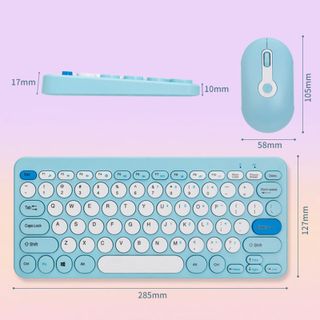 COMBO PHÍM CHUỘT KHÔNG DÂY HK-09 GIÁ SỈ