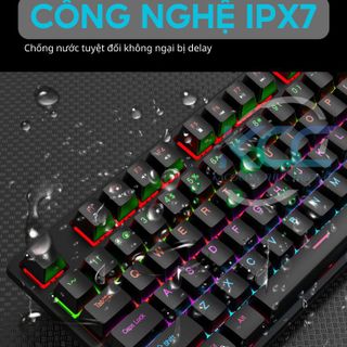 Bàn Phím Cơ Gaming Inker K12 Led RGB Blue Switch Cao Cấp Giá Sỉ