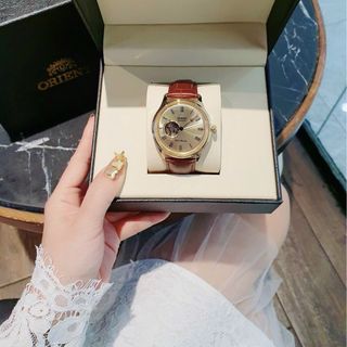 SĂN SALE ĐỒNG HỒ NAM CAO CẤP ORIEN DÂY DA LỘ MÁY CƠ