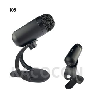 MICRO THU ÂM, LIVESTREAM ĐỂ BÀN MINI K6 LỌC ÂM, CHỐNG ỒN CHO MÁY TÍNH, LAPTOP GIÁ SỈ