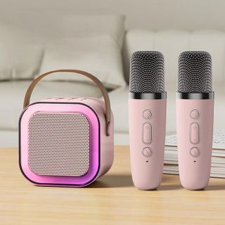 LOA KARAOKE BLUETOOTH MINI K12 LED RGB
