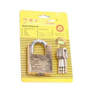 Ổ KHÓA CHỐNG CẮT ZSOLEX 50mm 4 CHÌA CAO CẤP (H6)
