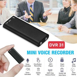 Máy Ghi Âm Mini DVR-31 8GB Giá Sỉ
