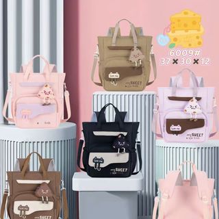 BALO KÈM XÁCH TAY A6009 – 2 TRONG 1 SIÊU TIỆN LỢI 🎒👜