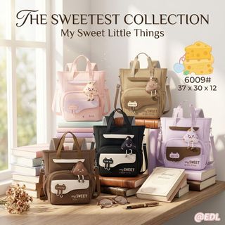 BALO KÈM XÁCH TAY A6009 – 2 TRONG 1 SIÊU TIỆN LỢI 🎒👜