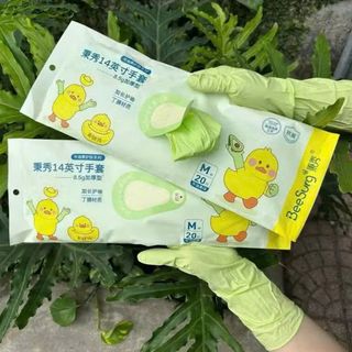Bịch 10 đôi găng tay cao su, bảo vệ đôi tay, cân mọi việc nhà
