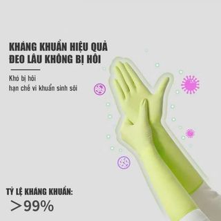 Bịch 10 đôi găng tay cao su, bảo vệ đôi tay, cân mọi việc nhà