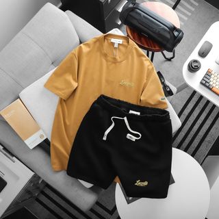 Set Thun Nam đang hot ss26. Phong cách trẻ trung, cá tính, form unisex nam nữ đều có thể mặc.