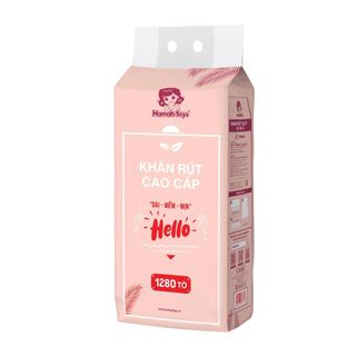 Khăn giấy rút đa năng Hannah Seyo cao cấp 1280 tờ