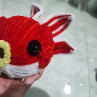Lồng đèn cá bằng kẽm nhung