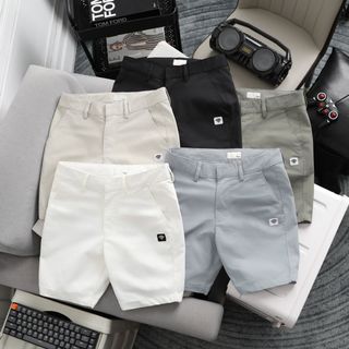 Short kaki brand new nam.  Chất vải min mát , ko nhăn co giản , logo thêu from trên gối.