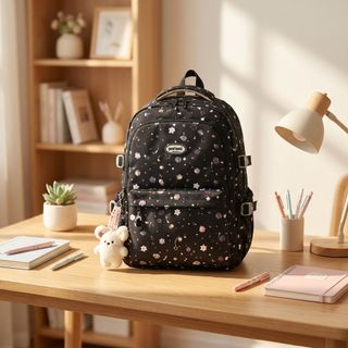 BALO HOA CHẤM BI A1501 – SIÊU XINH, NỮ TÍNH & DỄ PHỐI ĐỒ 🌸✨