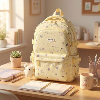 BALO HOA CHẤM BI A1501 – SIÊU XINH, NỮ TÍNH & DỄ PHỐI ĐỒ 🌸✨