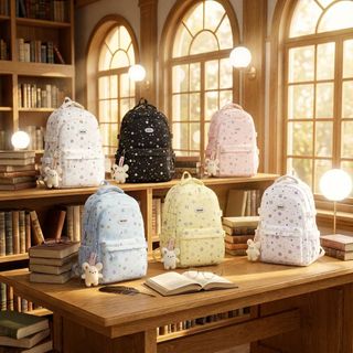 BALO HOA CHẤM BI A1501 – SIÊU XINH, NỮ TÍNH & DỄ PHỐI ĐỒ 🌸✨