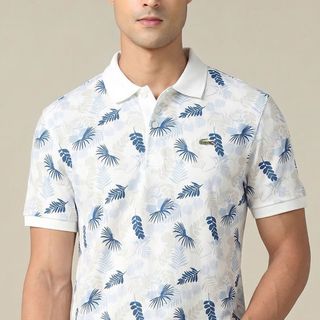 Polo LC Floral. Chất vải 4c dày dặn chuẩn hãng.
