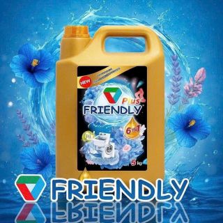 Nước giặt Friendly Plus Can Vàng 5kg