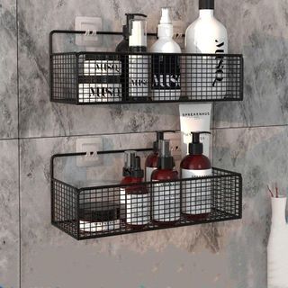 KỆ SẮT LƯỚI DÁN TƯỜNG HÌNH CHỮ NHẬT (B60)