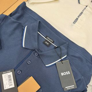 POLO BOSS COTTON NEW MAN. Chất liệu Cotton dệt kim  cao cấp.