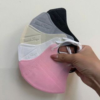 Khẩu trang 5D Hannah seyo chống tia UV chống nắng bụi mịn 3 lớp