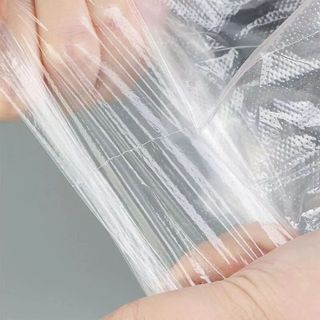 Găng tay Nilon loại dày dùng 1 lần Hannah Seyo chất liệu PE dai dễ sử dụng, an toàn - Hộp 50 chiếc