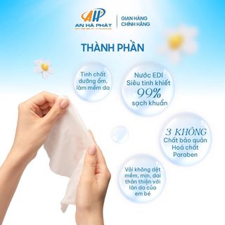 Khăn giấy ướt mini cao cấp HANNAH-SEYO