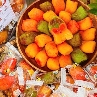 KẸO XOÀI DẺO MUỐI ỚT CHUA NGỌT ĐẬM VỊ, ĂN LÀ MÊ 500G