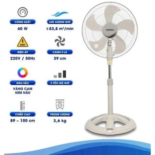 QUẠT ĐỨNG SENKO Model - LTS1633