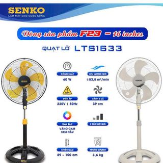 QUẠT ĐỨNG SENKO Model - LTS1633