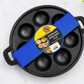 KHUÔN LÀM BÁNH KHỌT 8 LỖ TRÒN THÁI SƠN (T20)