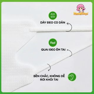 [Thùng 500/560 chiếc] Khẩu trang 5D chống tia UV, chống nắng, bụi mịn 3 lớp Hannah seyo