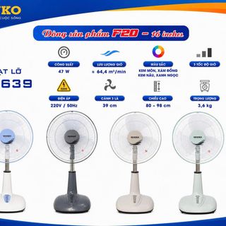 QUẠT LỠ SENKO Model - LS1639