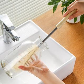 Cọ Rửa Ly Cốc Bình Nước Đa Năng – Bàn Chải Vệ Sinh Chai Lọ, Bình Giữ Nhiệt, Đồ Dùng Nhà Bếp Cán Dài Tiện Lợi GD009