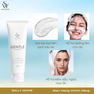 COMBO làm sạch+dưỡng trắng mịn, giảm nám: GLOW FACIAL CREAM 20gr + GENTLE CLEANSING GEL 100ml