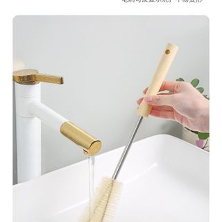 Cọ Rửa Ly Cốc Bình Nước Đa Năng – Bàn Chải Vệ Sinh Chai Lọ, Bình Giữ Nhiệt, Đồ Dùng Nhà Bếp Cán Dài Tiện Lợi GD009